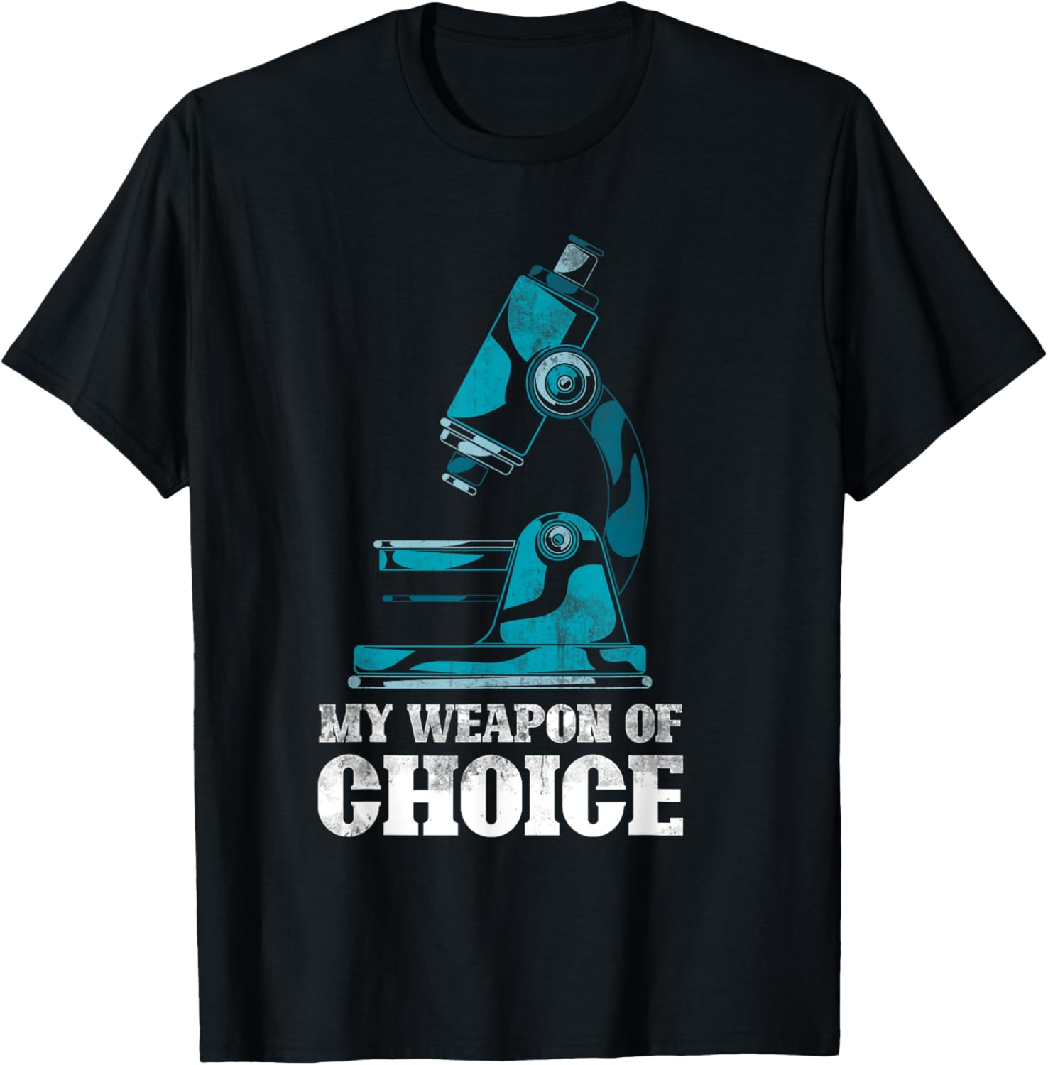 Scientifique Microscope Technicien De Laboratoire Laborantin T-Shirt